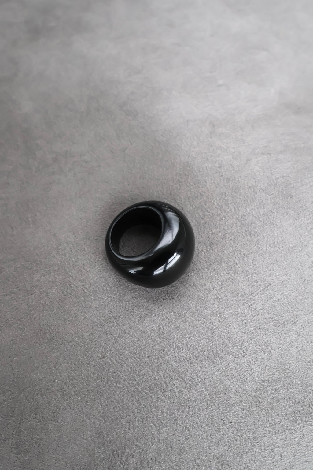 Forma Stone Ring in Onyx