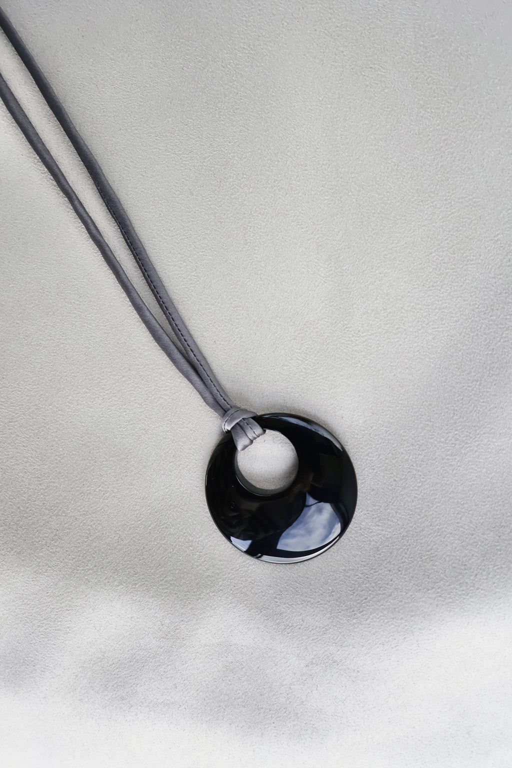 Valentina Necklace in Charcoal