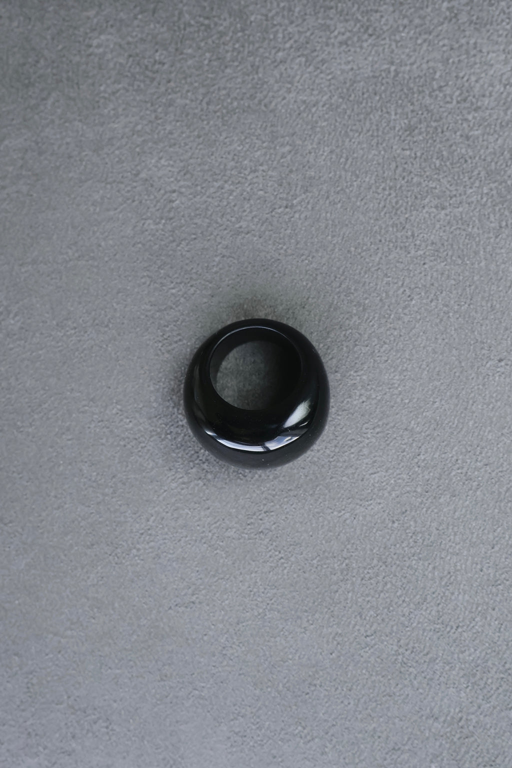 Forma Stone Ring in Onyx