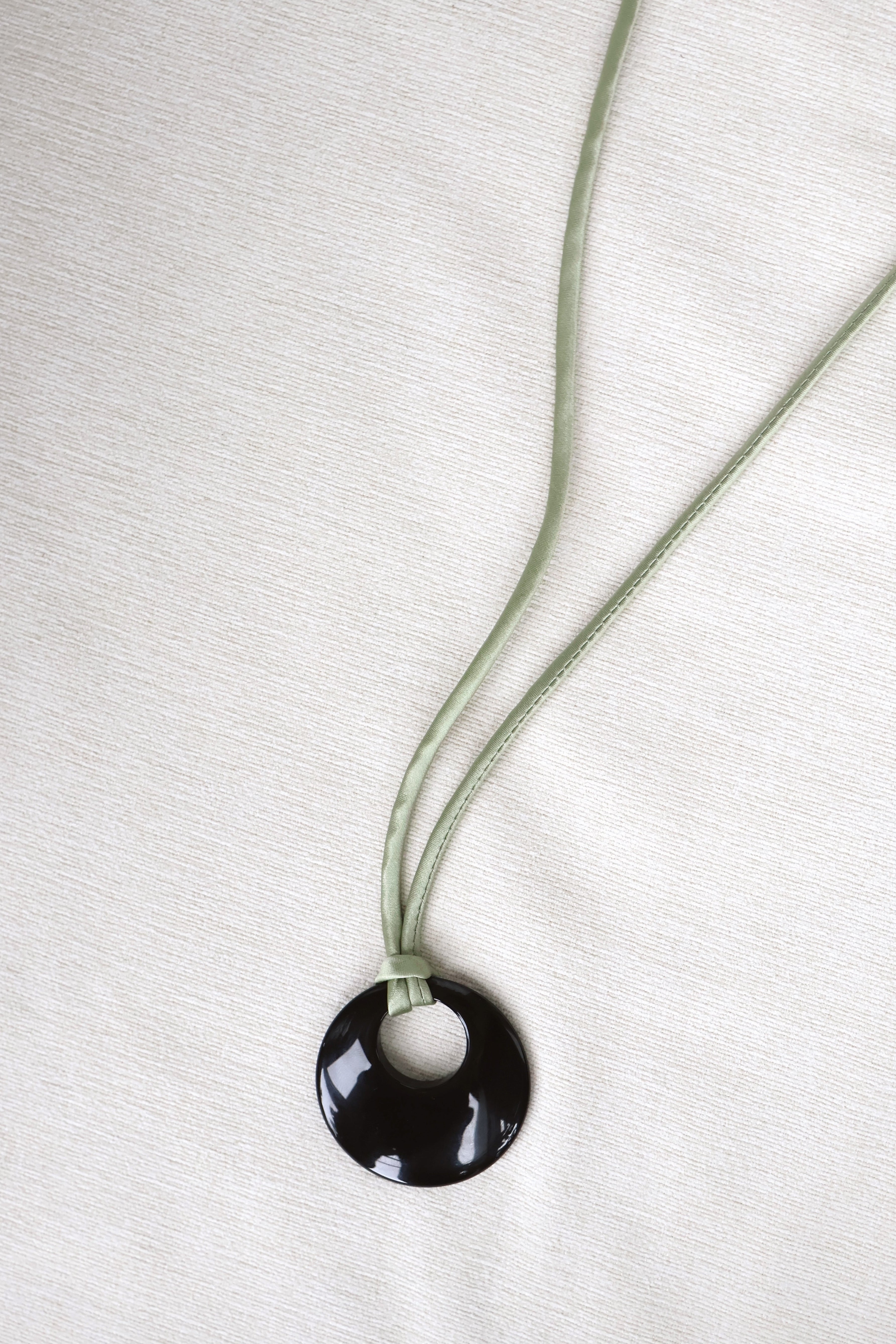 Valentina Necklace in Sage
