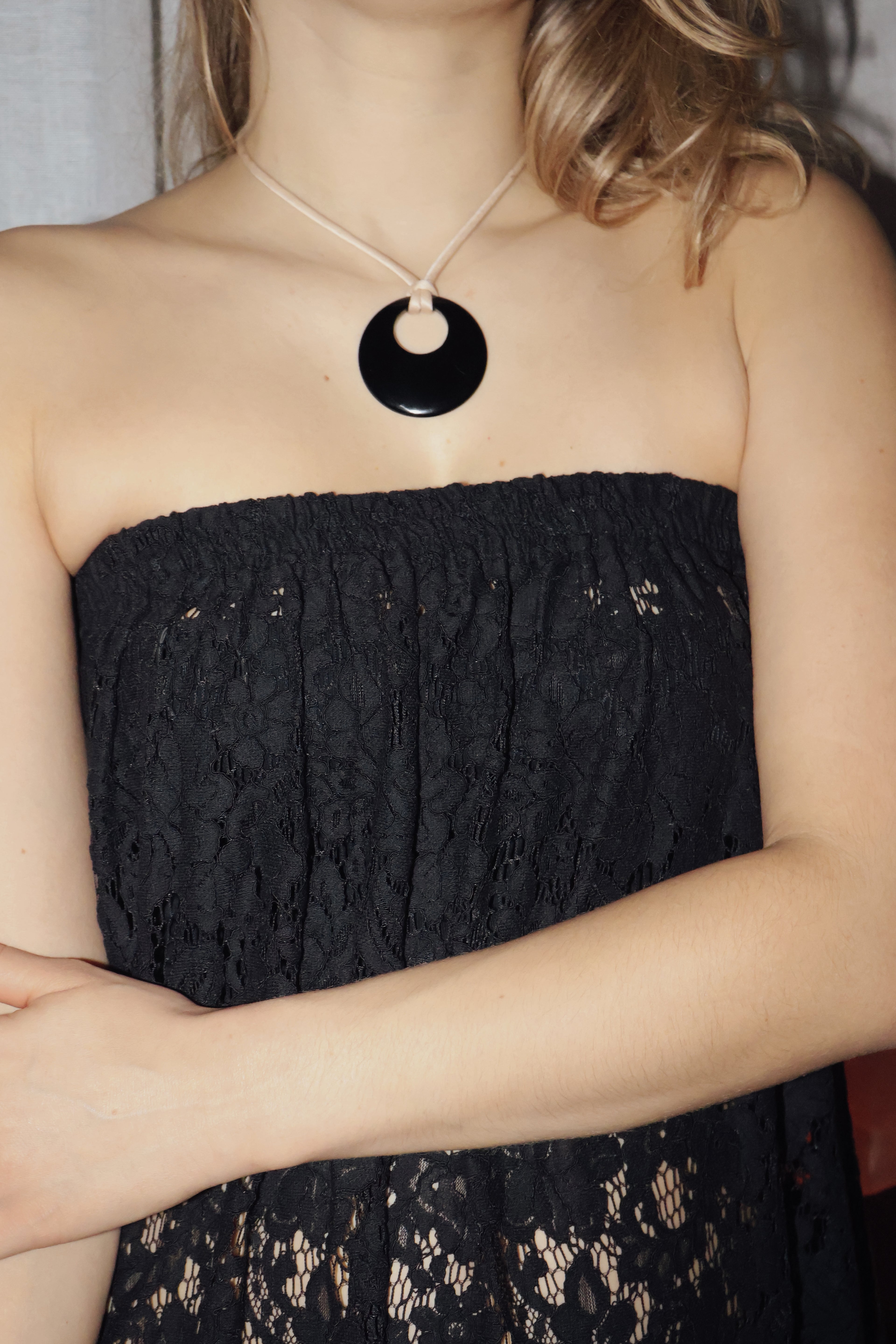 Valentina Necklace in Champagne