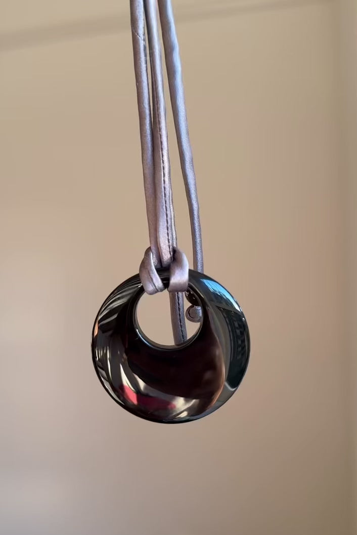 Valentina Necklace in Charcoal